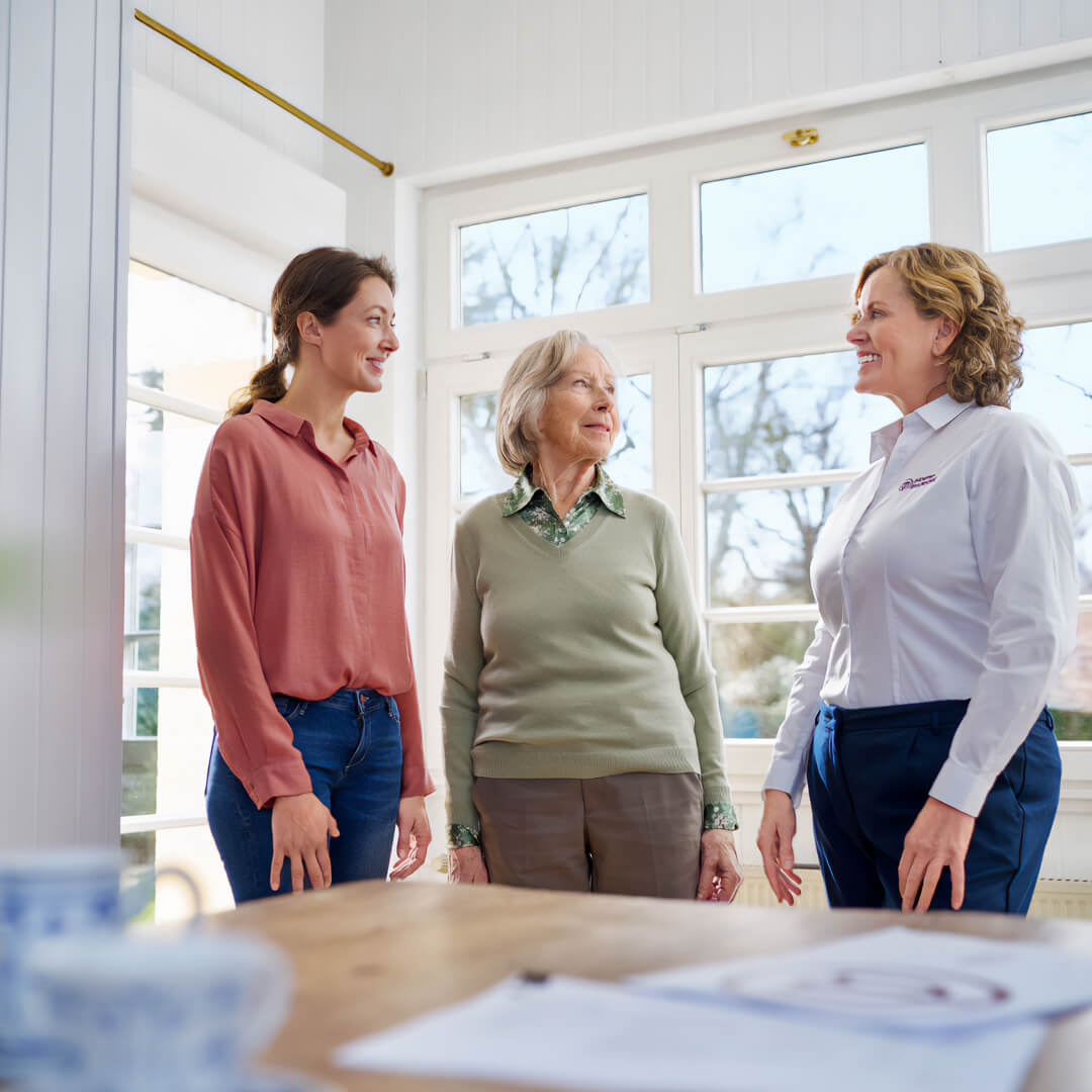 Betreuungsprozess: Seniorenpflege - BUK Burgenlandkreis