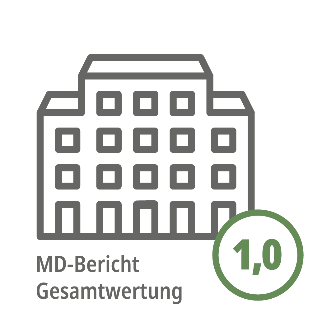 Note 1,0 bei der Qualitätsprüfung des Medizinischen Dienstes
